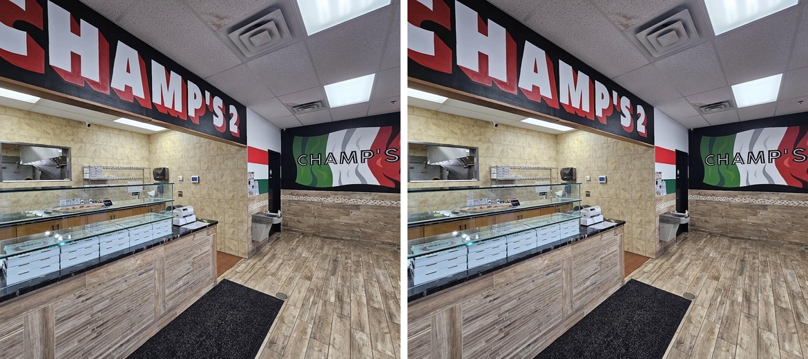 Champs Pizzeria 2 Menu